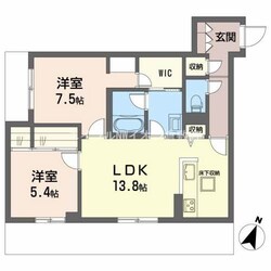 トリフォリア（ＢＥＬＳ認証・ＺＥＨ）の物件間取画像